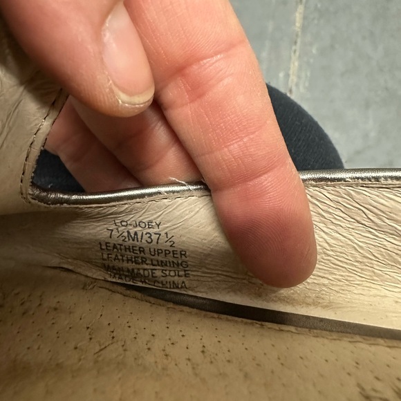 Louise et Cie Silver Tassel Loafers - Picture 7 of 8